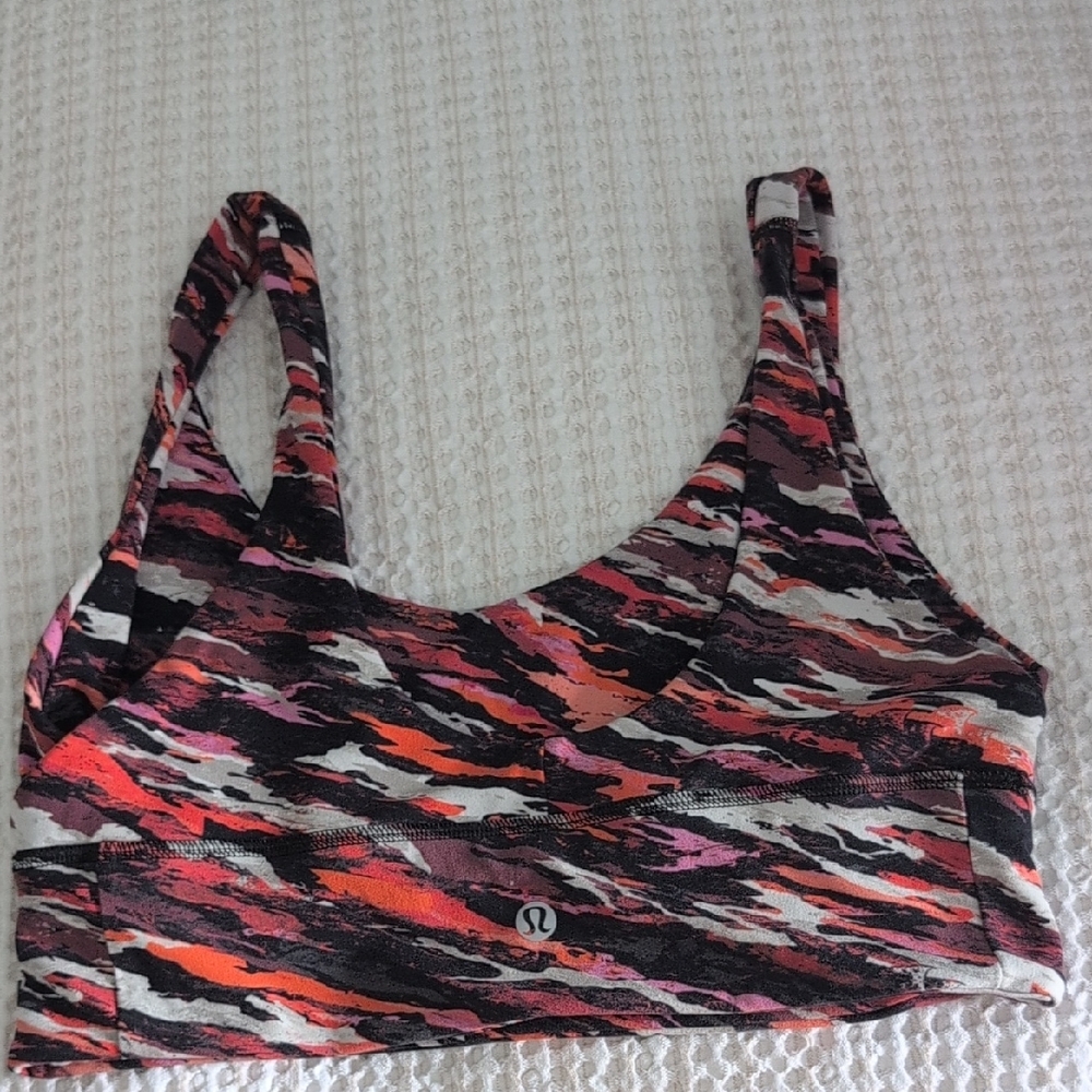 Lululemon Multicolor Sports Bra